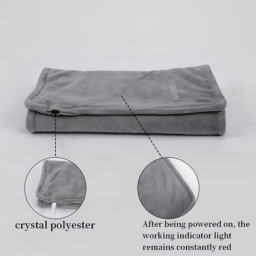 Single-User Graphene Electric Heating Blanket with USB- Constant Temperature & Thermoregulation Suitable for Home